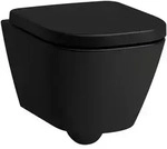 LAUFEN MEDA Wand-WC Set Advanced kompakt, Silent Flush, 360x490mm, Ausf&uuml;hrung kurz,