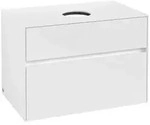 Villeroy & Boch Collaro Waschbeckenunterschrank, wandh&auml;ngend, 2 Ausz&uuml;ge,