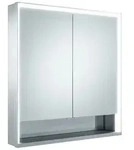 KEUCO Royal Lumos Spiegelschrank Wandvorbau 2-t&uuml;rig, kurze T&uuml;r, mit...