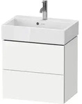 Duravit L-Cube Waschtischunterbau wandh&auml;ngend, Compact, 2 Schubk&auml;sten,