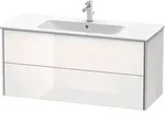Duravit XSquare Waschtischunterbau wandh&auml;ngend, 2 Schubk&auml;sten, 1210x560x478mm,