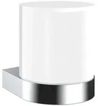 emco flow Sensor-Seifenspender, satiniertes Kristallglas, 272100102, Farbe: Chrom