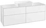 Villeroy & Boch Finion Waschtischunterschrank, 4 Ausz&uuml;ge, mit integrierter