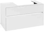 Villeroy & Boch Collaro Waschbeckenunterschrank, 2 Ausz&uuml;ge, Waschbecken rechts,