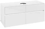 Villeroy & Boch Collaro Waschbeckenunterschrank, 4 Ausz&uuml;ge, Waschbecken mittig,