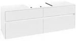 Villeroy & Boch Collaro Waschbeckenunterschrank, 4 Ausz&uuml;ge, Waschbecken mittig,