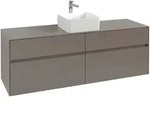 Villeroy & Boch Collaro Waschbeckenunterschrank, 4 Ausz&uuml;ge, wandh&auml;ngend,
