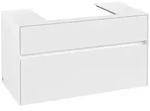 Villeroy & Boch Collaro Waschbeckenunterschrank, 2 Ausz&uuml;ge, Waschbecken mittig,