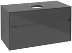 Villeroy & Boch Collaro Waschbeckenunterschrank, wandh&auml;ngend, 2 Ausz&uuml;ge,