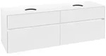 Villeroy & Boch Collaro Waschbeckenunterschrank, Wandmontage, 4 Ausz&uuml;ge, f&uuml;r 2