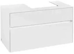 Villeroy & Boch Collaro Waschbeckenunterschrank, Waschbecken rechts, 2 Ausz&uuml;ge,