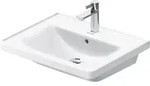 Duravit D-Neo Waschtisch, 600x480mm, 1 Hahnloch, mit &Uuml;berlauf, wei&szlig; Hochglanz,
