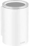 hansgrohe AXOR UNIVERSAL Circular Zahnputzbecher, 42804700, Farbe: Wei&szlig; Matt