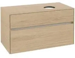 Villeroy & Boch Collaro Waschbeckenunterschrank, wandh&auml;ngend, 2 Ausz&uuml;ge,