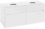 Villeroy & Boch Collaro Waschbeckenunterschrank, 4 Ausz&uuml;ge, f&uuml;r 2 Waschbecken,
