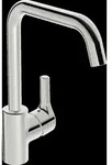 HANSA HANSAPALENO K&uuml;chenarmatur, Standmontage, Ausladung 203 mm, chrom,...