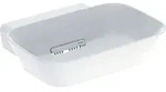 Geberit ONE Aufsatzwaschtisch Schalenform, Abgang horizontal, wei&szlig;, 50x15,4x42,5cm,