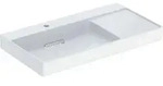 Geberit ONE Waschtisch Abgang horizontal, Ablagefl&auml;che rechts, 90x14,2x48cm,