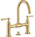 hansgrohe AXOR Montreux 2-Griff-Waschtischarmatur 220,...