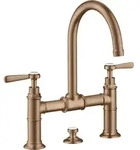 hansgrohe AXOR Montreux 2-Griff-Waschtischarmatur 220,...