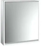 emco loft Lichtspiegelschrank, 600mm, Aufputzmodell, aluminium/spiegel, 979805100,