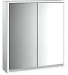 emco loft Lichtspiegelschrank, 600mm, Aufputzmodell, aluminium/spiegel,...