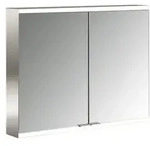 emco prime 2 Lichtspiegelschrank, 800 mm, 2 T&uuml;ren, mit verspiegelten...