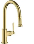 hansgrohe AXOR Montreux Einhebel-K&uuml;chenmischer DN 15, 180, mit Ausziehbrause,