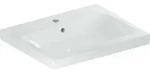 Geberit iCon Light Waschtisch, 60 cm x 48 cm, mit Hahnloch und &Uuml;berlauf,501834,