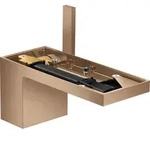 hansgrohe AXOR MyEdition Einhebel-Waschtischmischer 70 mit Push-Open...
