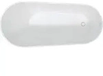 Duravit DuraFaro Badewanne, wei&szlig;, freistehend, 700567000000000, Ausf&uuml;hrung:
