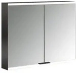 emco prime 2 Lichtspiegelschrank, 800 mm, 2 T&uuml;ren, mit verspiegelten...