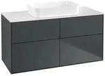 Villeroy & Boch Finion Waschtischunterschrank, 4 Ausz&uuml;ge, mit integrierter