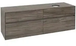 Villeroy & Boch Collaro Waschbeckenunterschrank, Waschbecken rechts, 4 Ausz&uuml;ge,