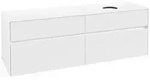 Villeroy & Boch Collaro Waschbeckenunterschrank, Waschbecken rechts, 4 Ausz&uuml;ge,