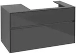 Villeroy & Boch Collaro Waschbeckenunterschrank, 2 Ausz&uuml;ge, Waschbecken rechts,