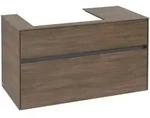 Villeroy & Boch Collaro Waschbeckenunterschrank, wandh&auml;ngend, 2 Ausz&uuml;ge,