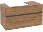 Villeroy & Boch Collaro Waschbeckenunterschrank, wandh&auml;ngend, 2 Ausz&uuml;ge,