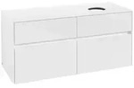 Villeroy & Boch Collaro Waschbeckenunterschrank, 4 Ausz&uuml;ge, Waschbecken rechts,