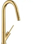 hansgrohe AXOR Starck Einhebel-K&uuml;chenmischer 270 mit Ausziehbrause, 10821250,...