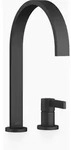 Dornbracht MEM K&uuml;chenzweilochbatterie mit Einzelrosetten, Ausladung 241mm,