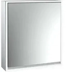 emco loft Lichtspiegelschrank, 600mm, Aufputzmodell, aluminium/spiegel, 979805102,