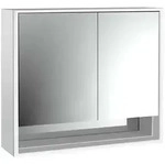 emco loft Lichtspiegelschrank mit Unterfach, 800mm, 2 T&uuml;ren, Aufputzmodell,