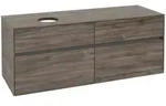 Villeroy & Boch Collaro Waschbeckenunterschrank, 4 Ausz&uuml;ge, Waschbecken links,