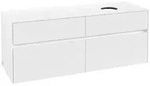 Villeroy & Boch Collaro Waschbeckenunterschrank, 4 Ausz&uuml;ge, Waschbecken rechts,