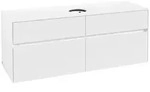 Villeroy & Boch Collaro Waschbeckenunterschrank, 4 Ausz&uuml;ge, Waschbecken mittig,