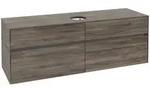 Villeroy & Boch Collaro Waschbeckenunterschrank, 4 Ausz&uuml;ge, wandh&auml;ngend,