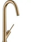 hansgrohe AXOR Starck Einhebel-K&uuml;chenmischer 300 mit Schwenkauslauf, 10822310,