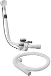 Duravit Ab-und &Uuml;berlaufgarnitur, mit Bodenzulauf, chrom, 791228000001000