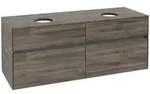 Villeroy & Boch Collaro Waschbeckenunterschrank, f&uuml;r 2 Waschbecken, 1400x548x500mm,